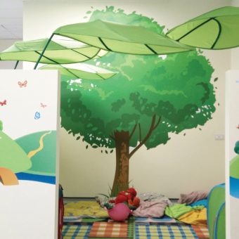 Tree and Country theme wall graphics